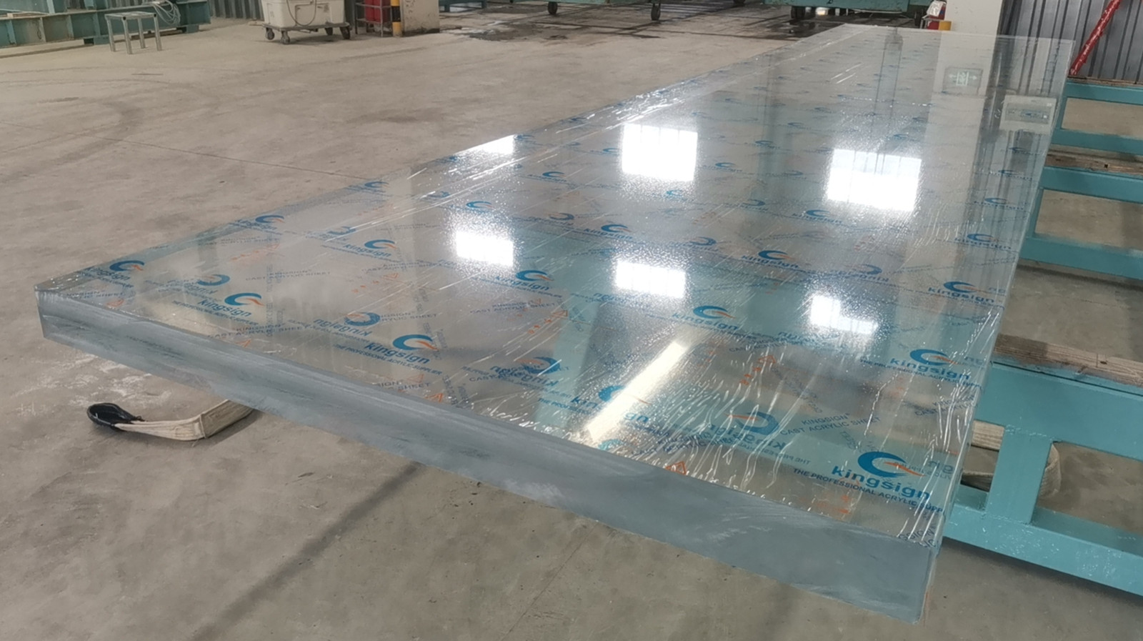 Kingsign 120 mm vastagság akril panel a szálloda uszoda ablakához